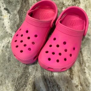 Size 10c Toddler Crocs Pink